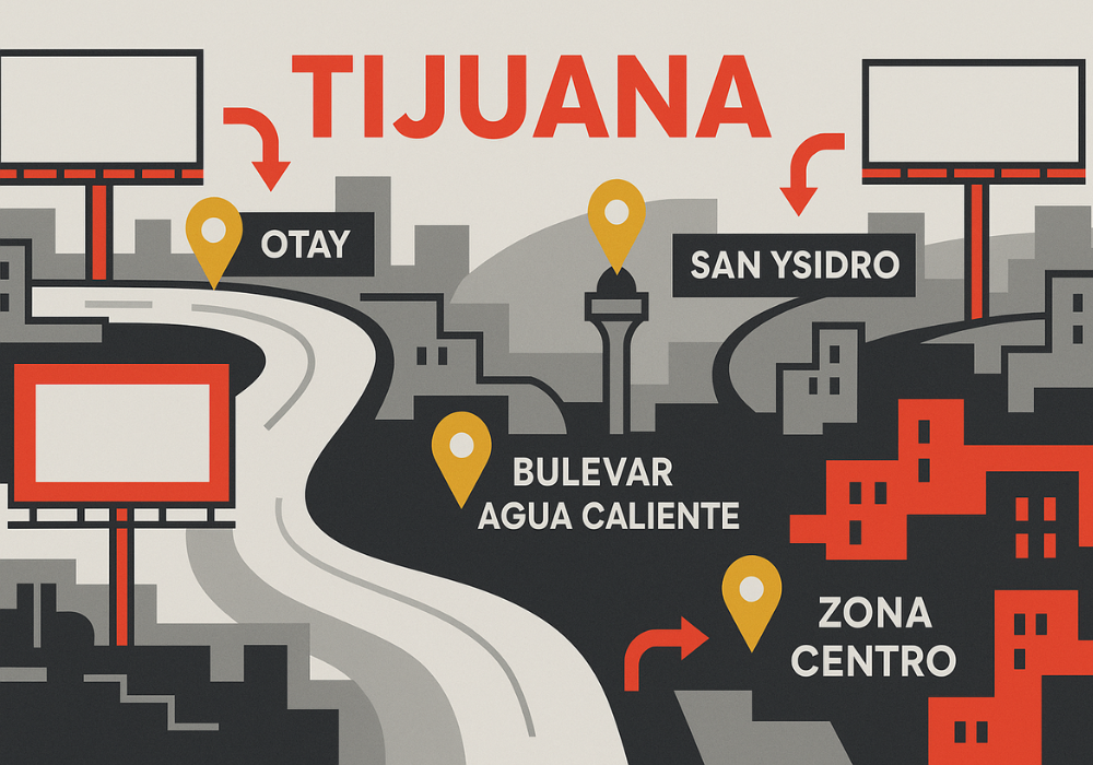 Los mejores puntos para anunciarse en Tijuana